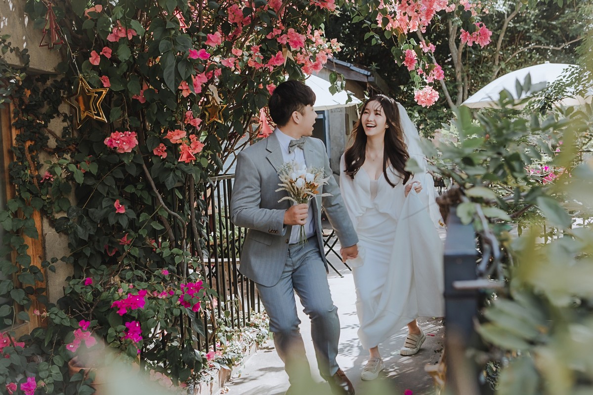 台中婚紗外拍,范特喜婚紗,台中文青婚紗景點